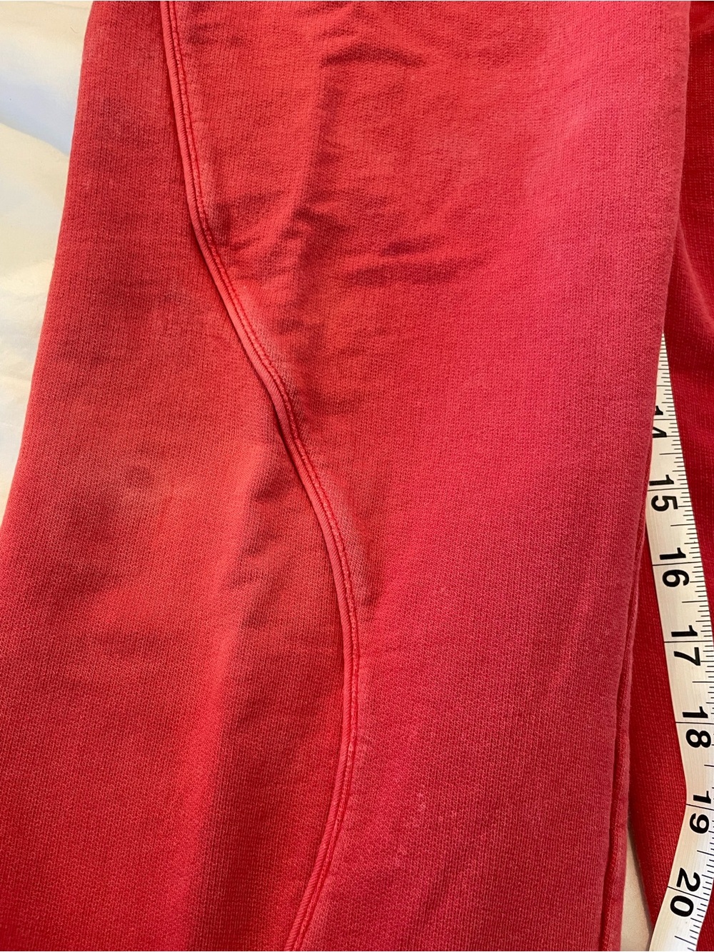 Free People Red Elastic Waist Jogger - Picture 5 of 13
